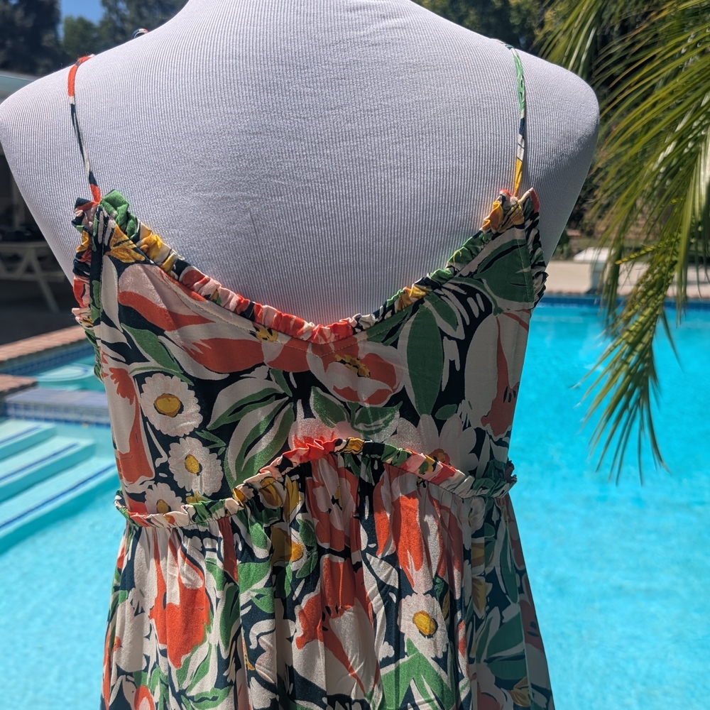 Malibu Floral Mini Dress - Multicolor - Picture 4 of 5